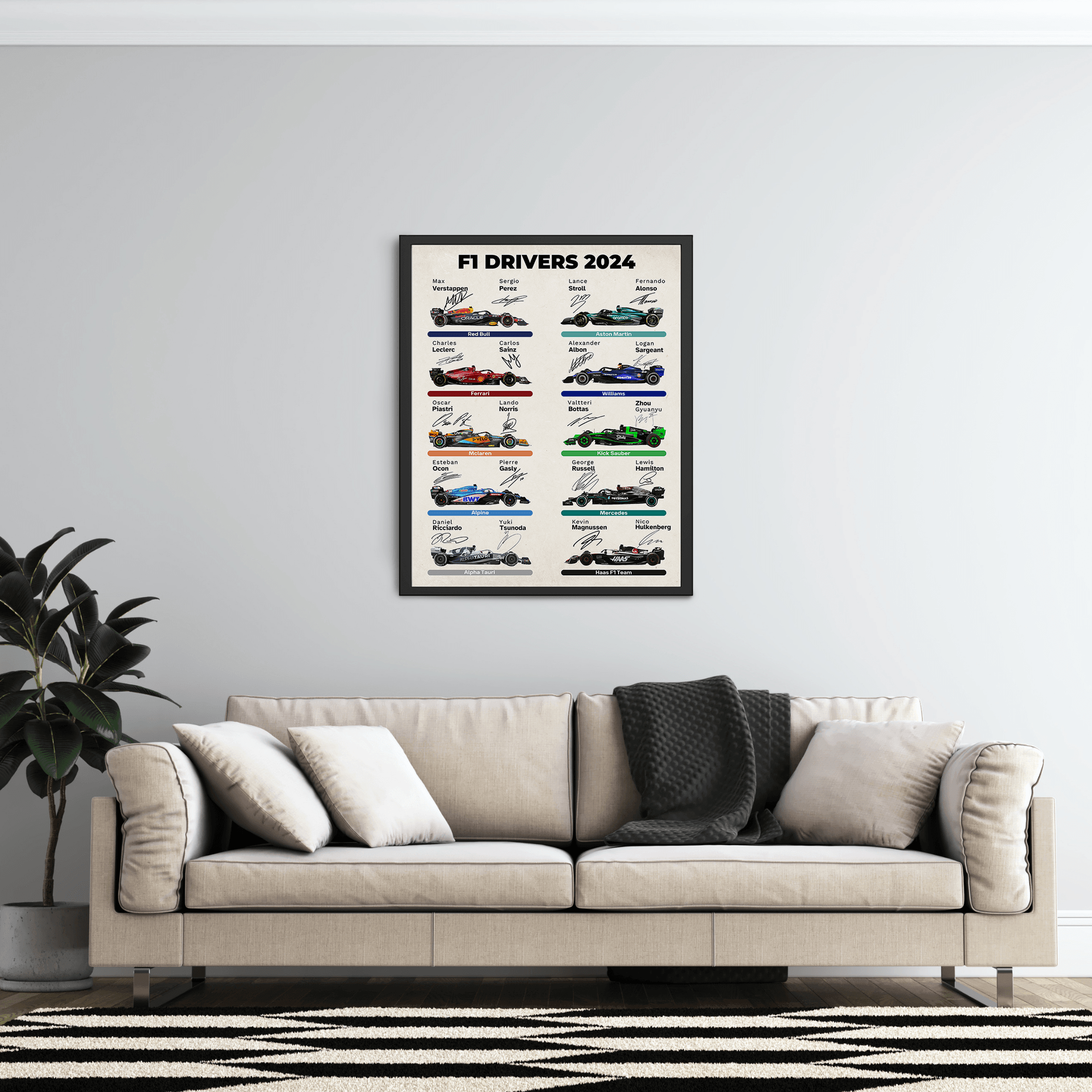 InkFlow Car Racing Poster - Sports Car Racing Art - Gift for Men, Women - Great Wall Decor for Garage, Living Room or Office - 8x10 UNFRAMED Wall Art - Infinity Beyond Crafts