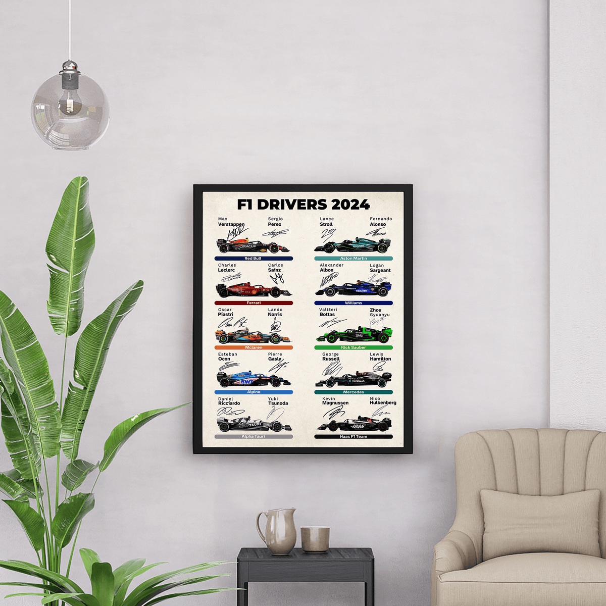 InkFlow Car Racing Poster - Sports Car Racing Art - Gift for Men, Women - Great Wall Decor for Garage, Living Room or Office - 8x10 UNFRAMED Wall Art - Infinity Beyond Crafts