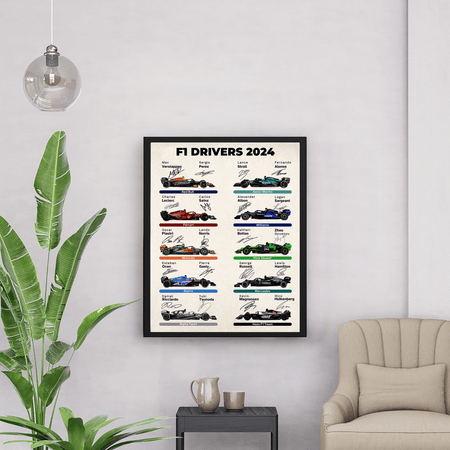InkFlow Car Racing Poster - Sports Car Racing Art - Gift for Men, Women - Great Wall Decor for Garage, Living Room or Office - 8x10 UNFRAMED Wall Art - Infinity Beyond Crafts