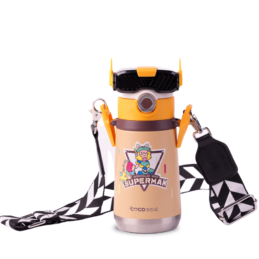 Robot Thermos Cup (Superman) - Cocosmile Cups