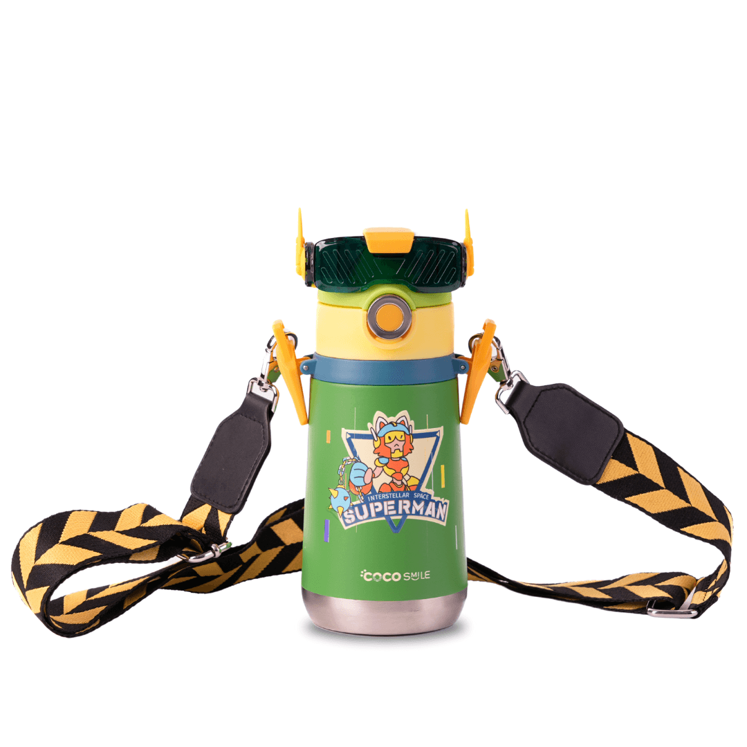 Robot Thermos Cup (Superman) - Cocosmile Cups