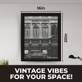 InkFlow Vintage Store Poster - Nostalgic Finds Print - Retro Art - Antique Shop Art - Bohemian Art - Graffiti Art - Classic Design - Great Bedroom or Living Room Decor - 8x10 UNFRAMED Wall Art - Infinity Beyond Crafts
