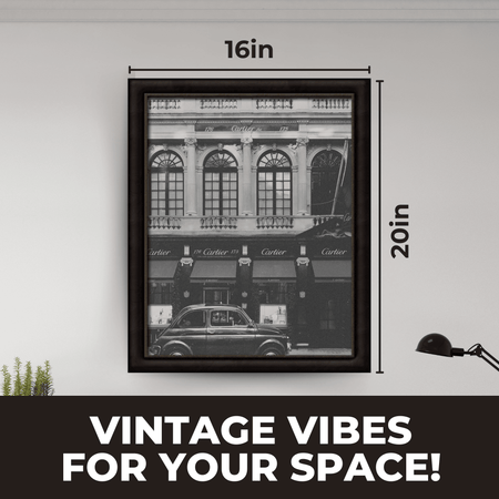 InkFlow Vintage Store Poster - Nostalgic Finds Print - Retro Art - Antique Shop Art - Bohemian Art - Graffiti Art - Classic Design - Great Bedroom or Living Room Decor - 8x10 UNFRAMED Wall Art - Infinity Beyond Crafts