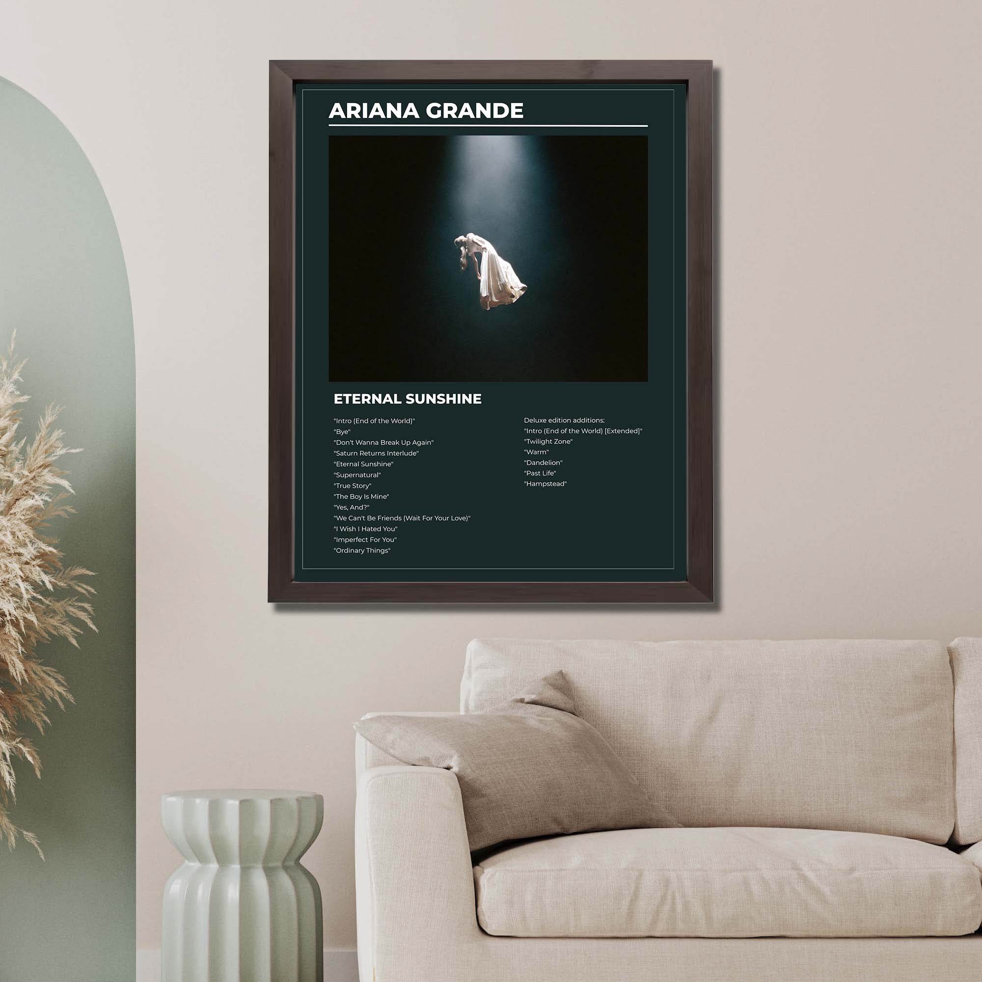 InkFlow Pop Music Album Poster Print - Modern Wall Art Decor Inspired by Female Artist, Ideal for Bedroom, Studio, or Music Room Wall Decoration - 8x10 UNFRAMED Wall Art - Infinity Beyond Crafts