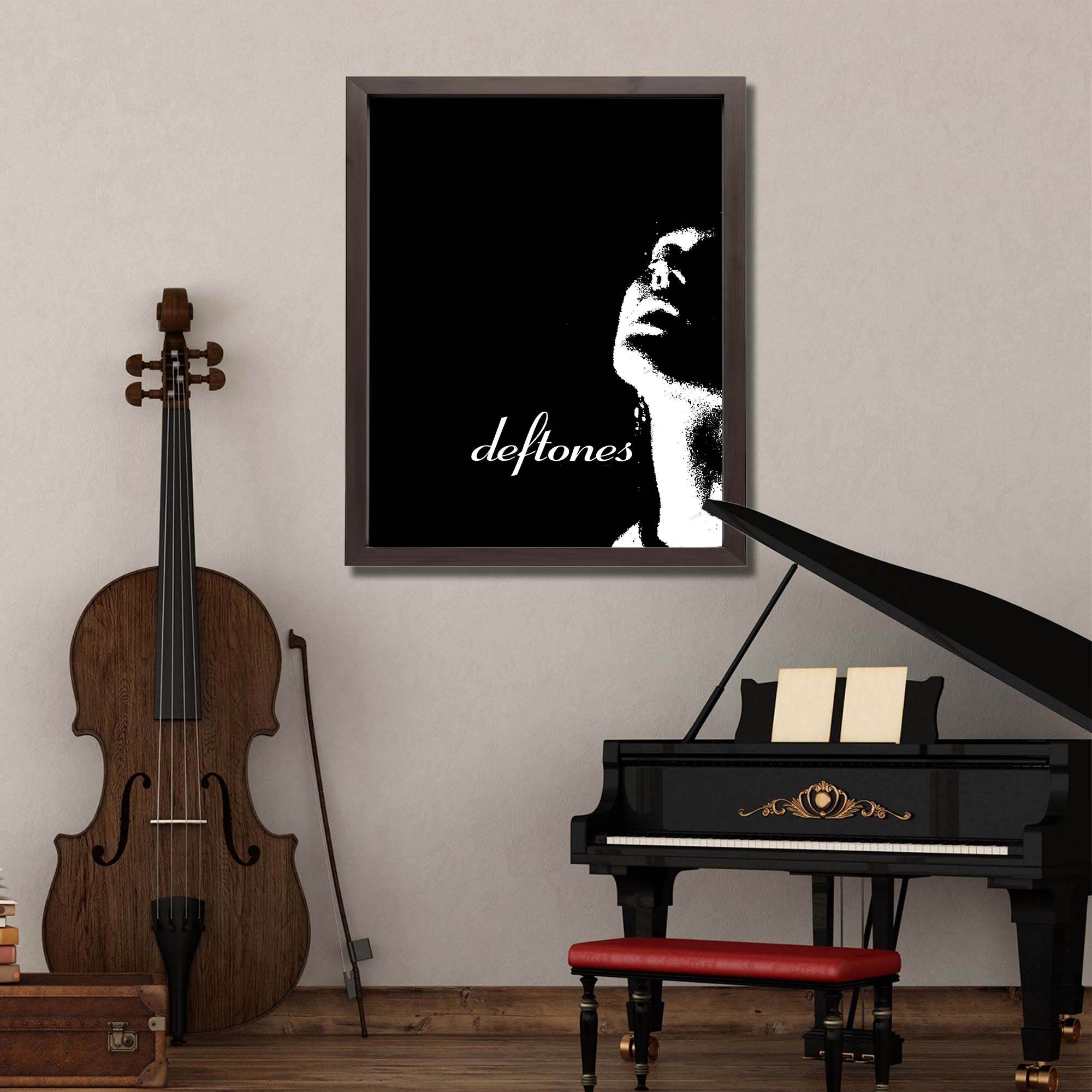 InkFlow Alternative Rock Band Inspired Poster - Edgy and Stylish Music Wall Art for Home, Bedroom, Office, or Living Room Décor, Perfect for Music Fans and Collectors - 8x10 Unframed Canvas Wall Art - Infinity Beyond Crafts