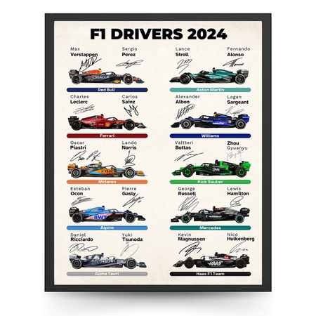 InkFlow Car Racing Poster - Sports Car Racing Art - Gift for Men, Women - Great Wall Decor for Garage, Living Room or Office - 8x10 UNFRAMED Wall Art - Infinity Beyond Crafts