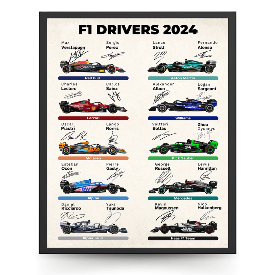 InkFlow Car Racing Poster - Sports Car Racing Art - Gift for Men, Women - Great Wall Decor for Garage, Living Room or Office - 8x10 UNFRAMED Wall Art - Infinity Beyond Crafts