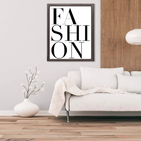 InkFlow Fashion Poster - Chic and Stylish Wall Art for Home, Office, Bedroom, or Living Room Décor - Elegant and Trendy Statement Artwork Print - 11x14 Unframed Canvas Wall Art - Infinity Beyond Crafts