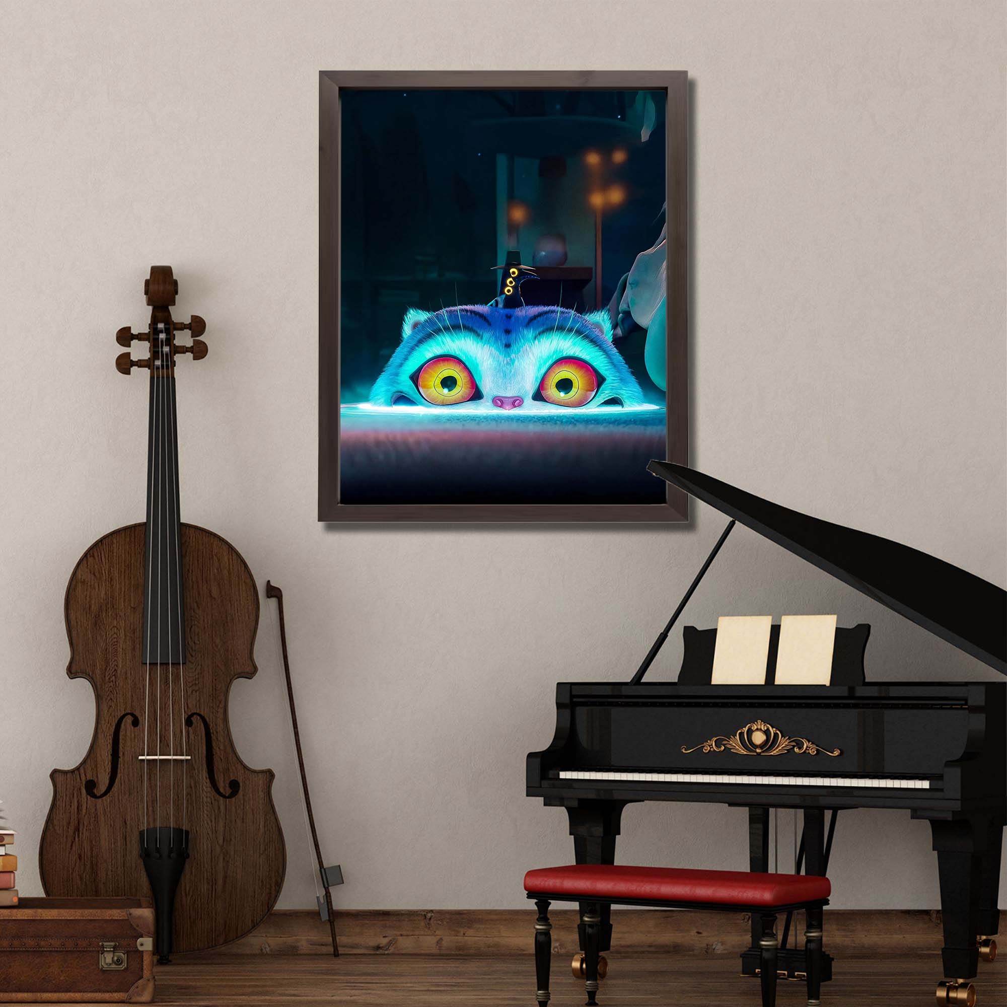 InkFlow Derpy and Sussie poster - Funny Wall Art Featuring Derpy and Sussie Characters for Playroom Teen Space or Entertainment Decor Unframed - 8x10 Unframed Canvas Wall Art - Infinity Beyond Crafts