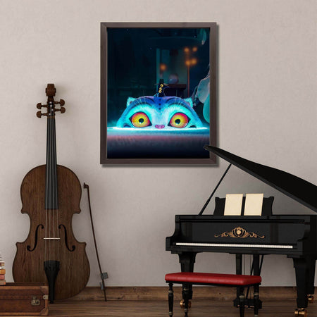 InkFlow Derpy and Sussie poster - Funny Wall Art Featuring Derpy and Sussie Characters for Playroom Teen Space or Entertainment Decor Unframed - 8x10 Unframed Canvas Wall Art - Infinity Beyond Crafts