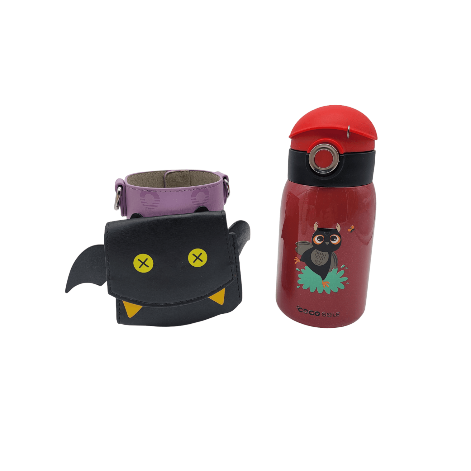 Bat Thermos Cup with Sleeve - Cocosmile Cups