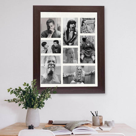 InkFlow Funny Bathroom Decor - Humorous Wall Art for Restroom, Quirky and Playful Bathroom Prints, Unique and Fun Wall Art for Home or Office - 8x10 Unframed Wall Art - Infinity Beyond Crafts