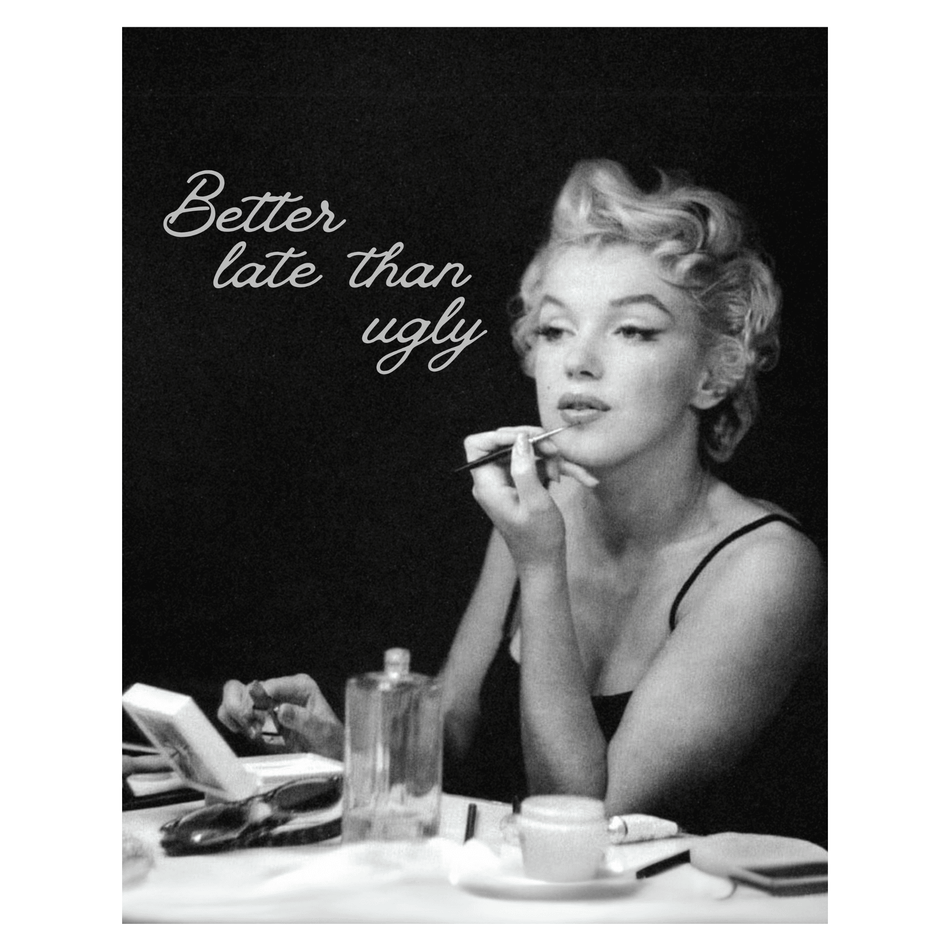 InkFlow Iconic Beauty Poster - Vintage Art - Pop Art - Graffiti Art - Retro Portrait Art - Timeless Style - Great Bedroom or Living Room Decor - 8x10 UNFRAMED Wall Art Visit the InkFlow Posters Store - Infinity Beyond Crafts