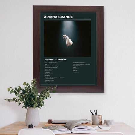 InkFlow Pop Music Album Poster Print - Modern Wall Art Decor Inspired by Female Artist, Ideal for Bedroom, Studio, or Music Room Wall Decoration - 8x10 UNFRAMED Wall Art - Infinity Beyond Crafts