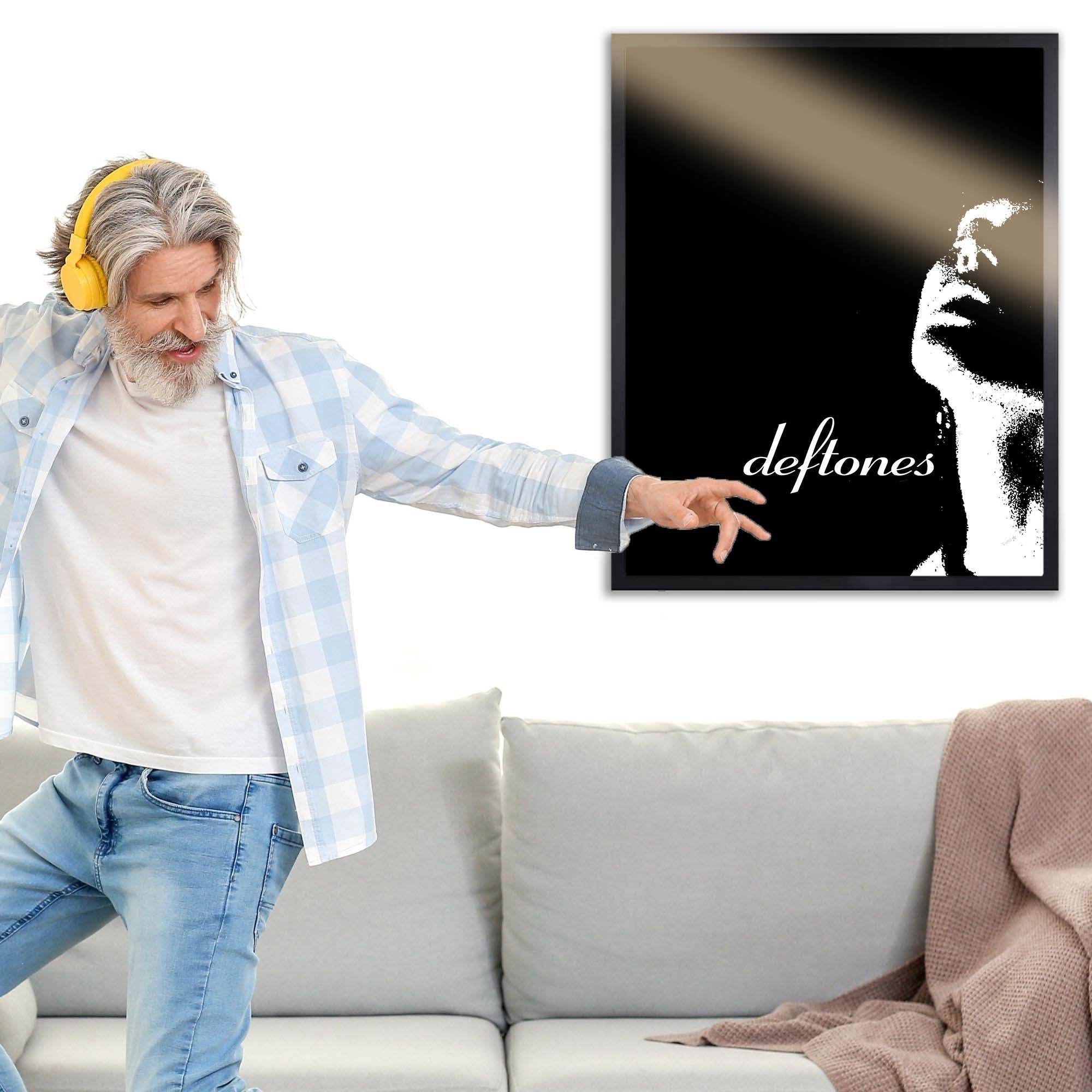 InkFlow Alternative Rock Band Inspired Poster - Edgy and Stylish Music Wall Art for Home, Bedroom, Office, or Living Room Décor, Perfect for Music Fans and Collectors - 8x10 Unframed Canvas Wall Art - Infinity Beyond Crafts