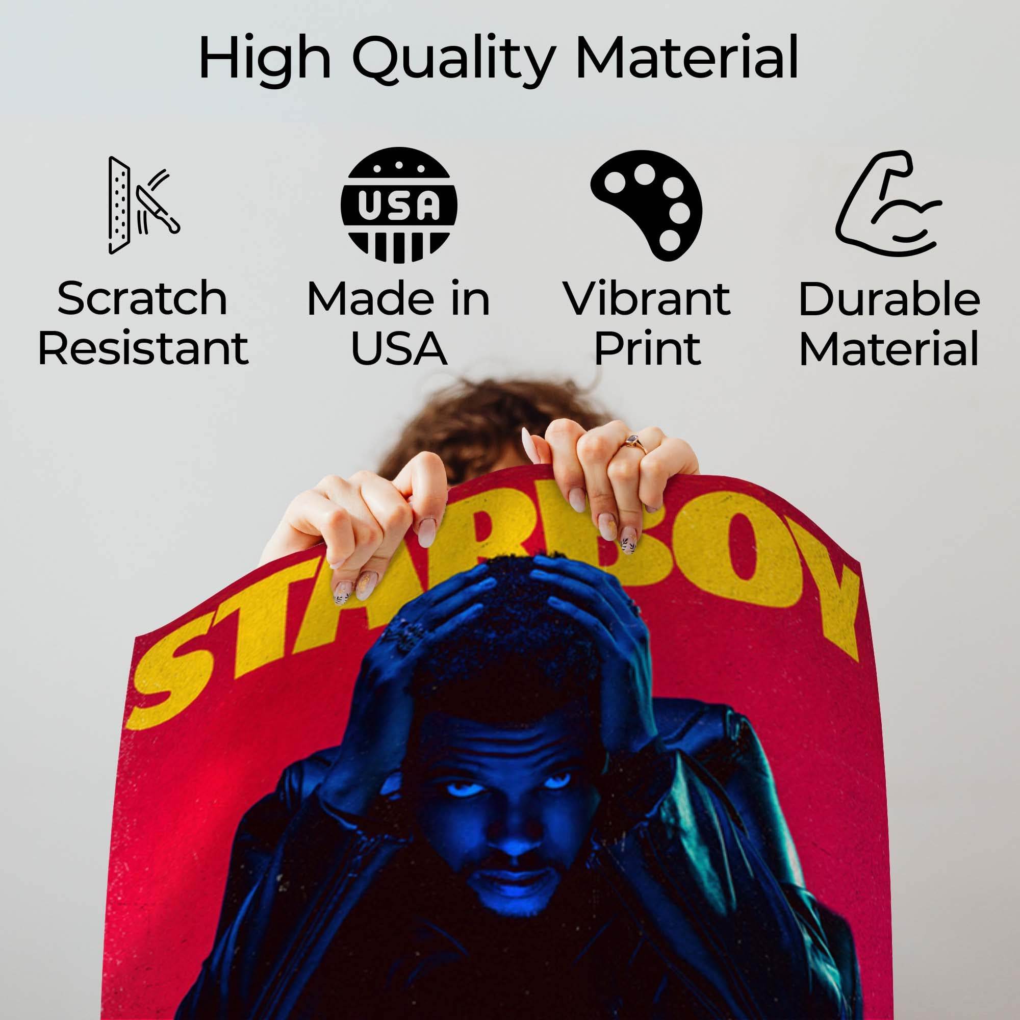 InkFlow Iconic Pop Art Music Poster Print - Inspirational Wall Decor for Home, Office, and Music Lovers - Unique Art Gift for Music Enthusiasts - 11x14 Unframed Canvas Wall Art - Infinity Beyond Crafts