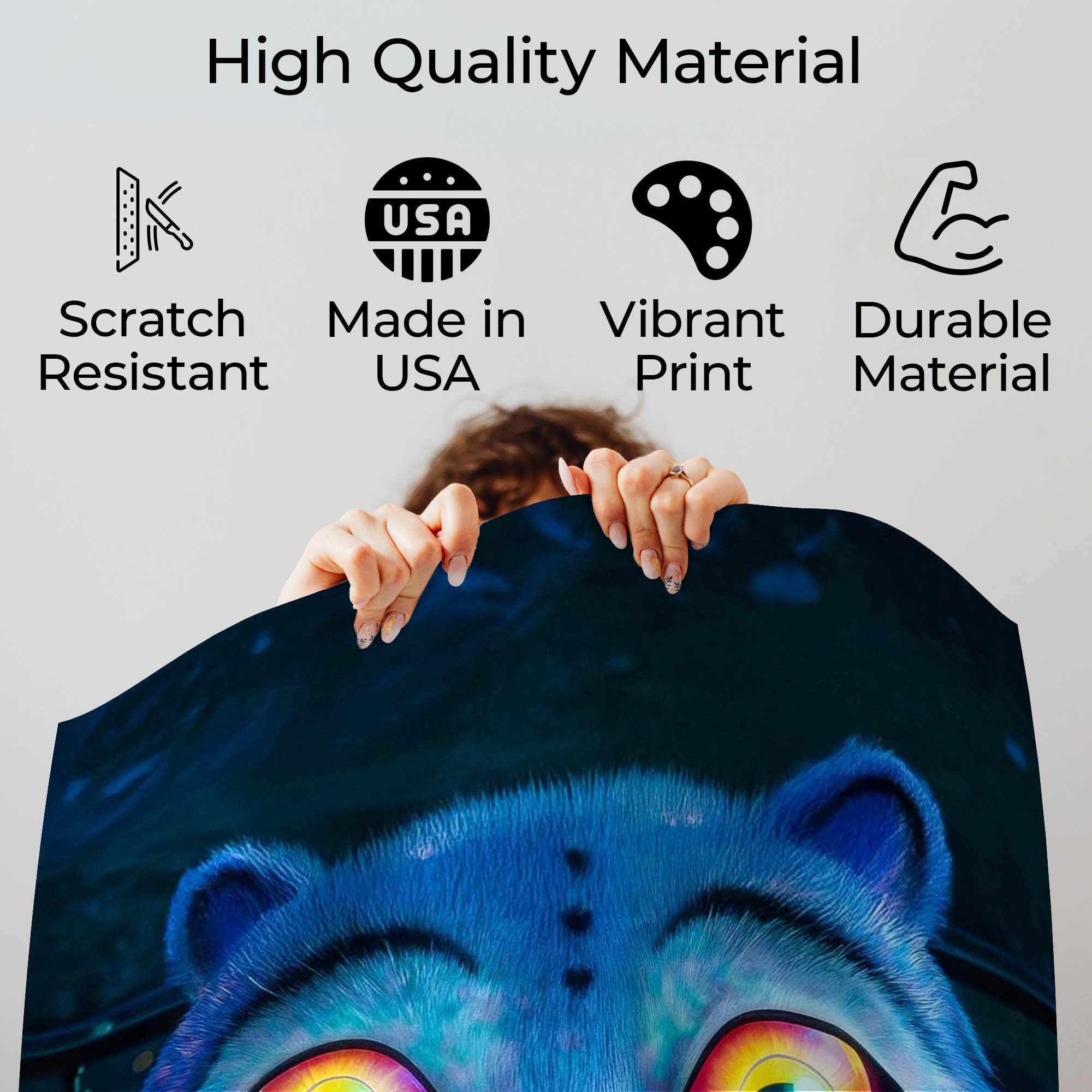 InkFlow Derpy poster - Humorous Wall Art Print Featuring Derpy Character Expression Ideal for Playful Room Decor Dorm Wall or Whimsical Office Art - 8x10 Unframed Canvas Wall Art - Infinity Beyond Crafts