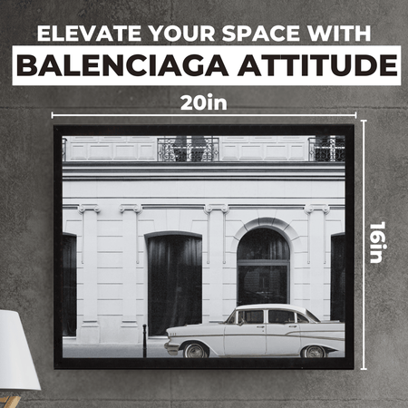 InkFlow Luxury Fashion Storefront Poster - High Fashion Art - Gift for Women, Fashionistas - Landscape Glamour Wall Decor for Bedroom, Living Room, Office - 14x11UNFRAMED Wall Art - Infinity Beyond Crafts