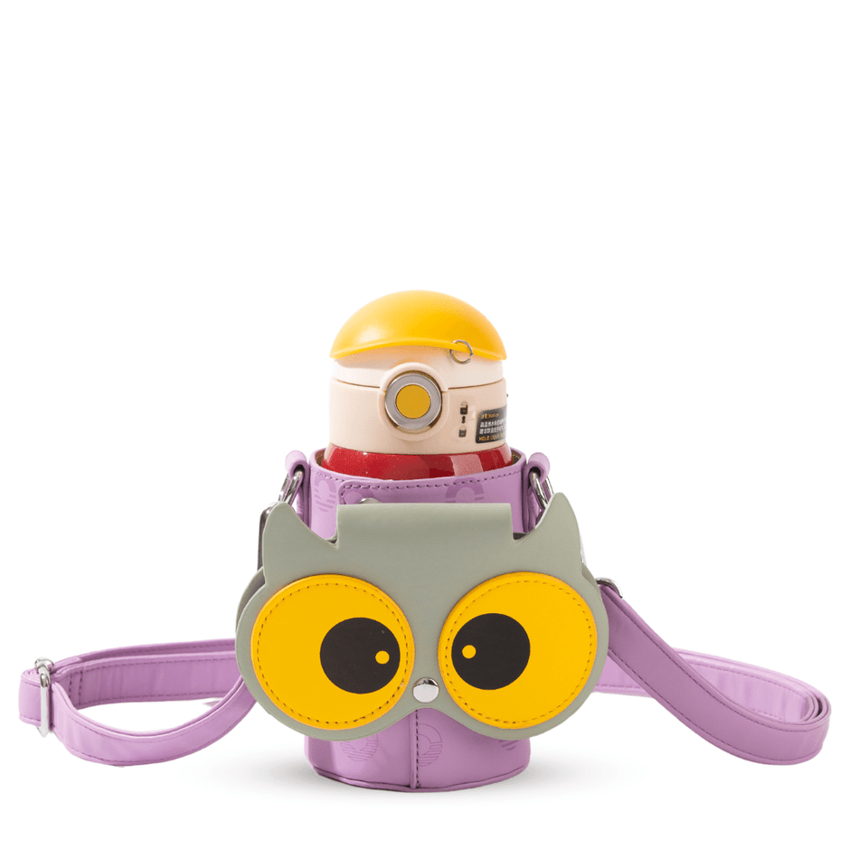 Owl Eye Thermos Cup With Sleeve - Cocosmile Cups