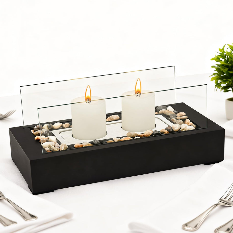 Modern Rectangular Candlestick Holder
