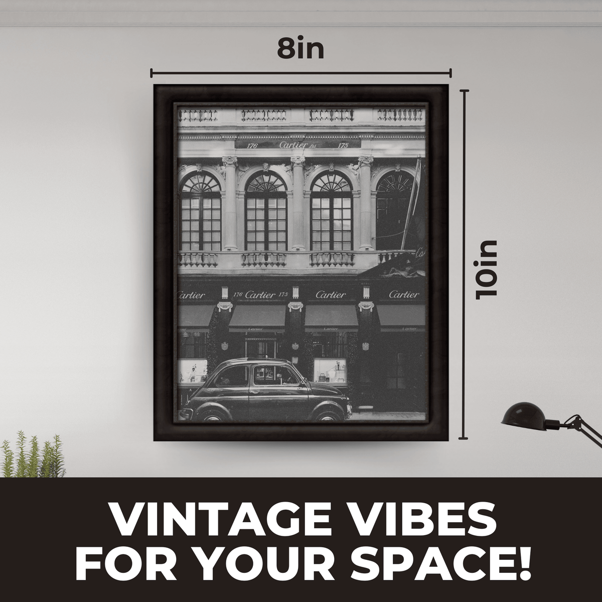 InkFlow Vintage Store Poster - Nostalgic Finds Print - Retro Art - Antique Shop Art - Bohemian Art - Graffiti Art - Classic Design - Great Bedroom or Living Room Decor - 8x10 UNFRAMED Wall Art - Infinity Beyond Crafts