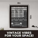 InkFlow Vintage Store Poster - Nostalgic Finds Print - Retro Art - Antique Shop Art - Bohemian Art - Graffiti Art - Classic Design - Great Bedroom or Living Room Decor - 8x10 UNFRAMED Wall Art - Infinity Beyond Crafts