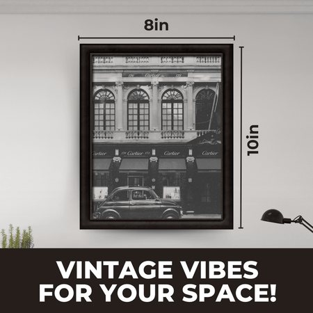 InkFlow Vintage Store Poster - Nostalgic Finds Print - Retro Art - Antique Shop Art - Bohemian Art - Graffiti Art - Classic Design - Great Bedroom or Living Room Decor - 8x10 UNFRAMED Wall Art - Infinity Beyond Crafts