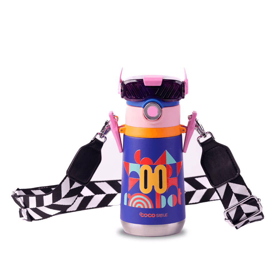 Robot Thermos Cup (Double Eye) - Cocosmile Cups