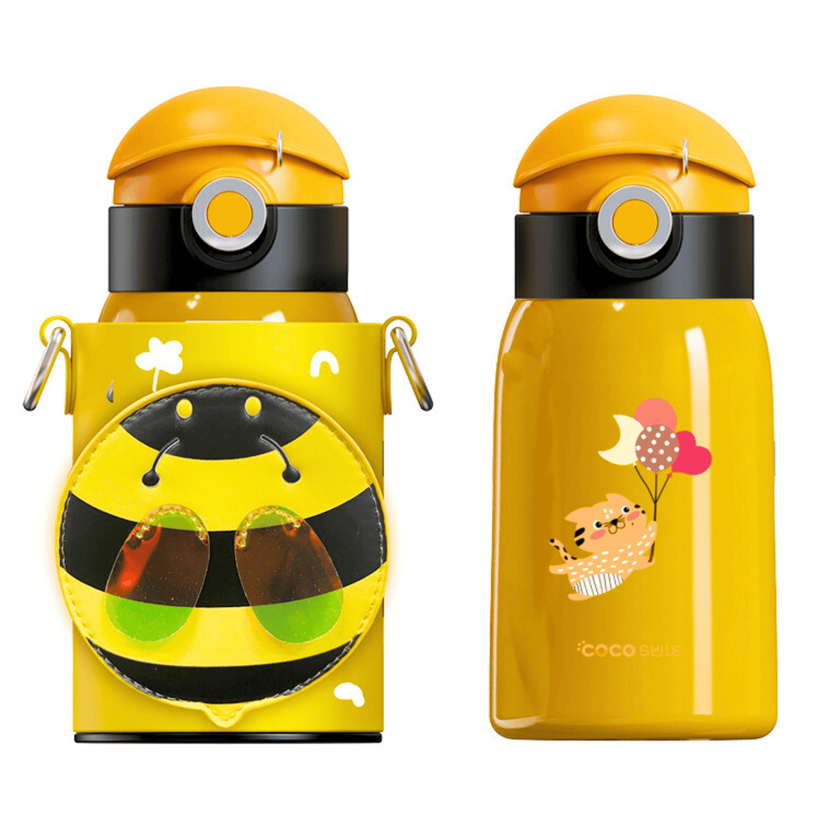 Animal Thermos Cup with Sleeve - Cocosmile Cups