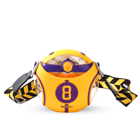 Number 8 jersey Straw Round Bottle.