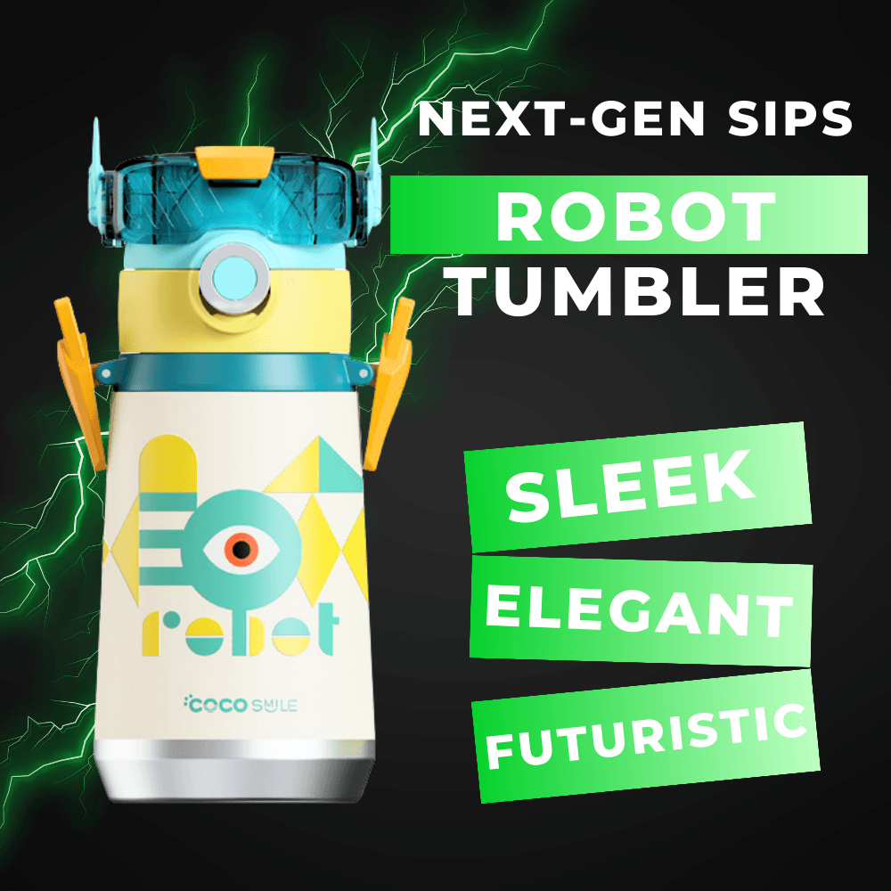 Robot Thermos Cup (Single Eye) - Cocosmile Cups