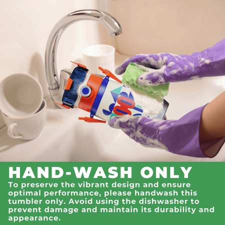 Robot Thermos Cup (Double Eye) - Cocosmile Cups