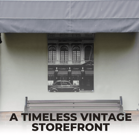 InkFlow Vintage Store Poster - Nostalgic Finds Print - Retro Art - Antique Shop Art - Bohemian Art - Graffiti Art - Classic Design - Great Bedroom or Living Room Decor - 8x10 UNFRAMED Wall Art - Infinity Beyond Crafts