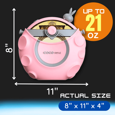 Astronaut Straw Round Bottle.