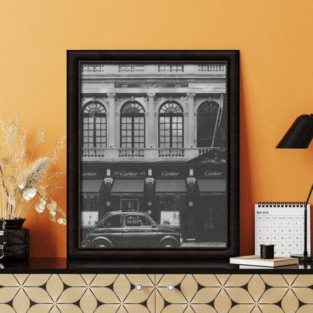 InkFlow Vintage Store Poster - Nostalgic Finds Print - Retro Art - Antique Shop Art - Bohemian Art - Graffiti Art - Classic Design - Great Bedroom or Living Room Decor - 8x10 UNFRAMED Wall Art - Infinity Beyond Crafts