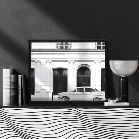 InkFlow Luxury Fashion Storefront Poster - High Fashion Art - Gift for Women, Fashionistas - Landscape Glamour Wall Decor for Bedroom, Living Room, Office - 14x11UNFRAMED Wall Art - Infinity Beyond Crafts