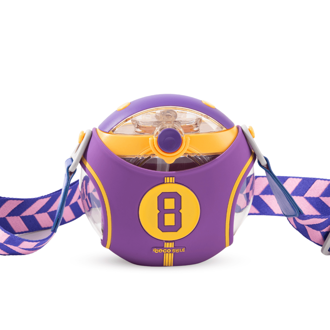 Number 8 jersey Straw Round Bottle.