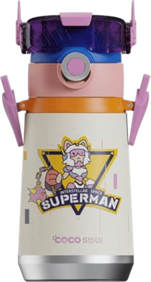 Robot Thermos Cup (Superman) - Cocosmile Cups