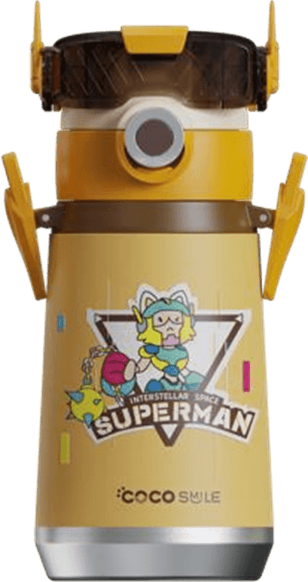 Robot Thermos Cup (Superman) - Cocosmile Cups
