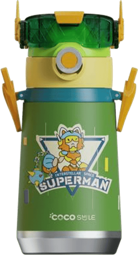 Robot Thermos Cup (Superman) - Cocosmile Cups