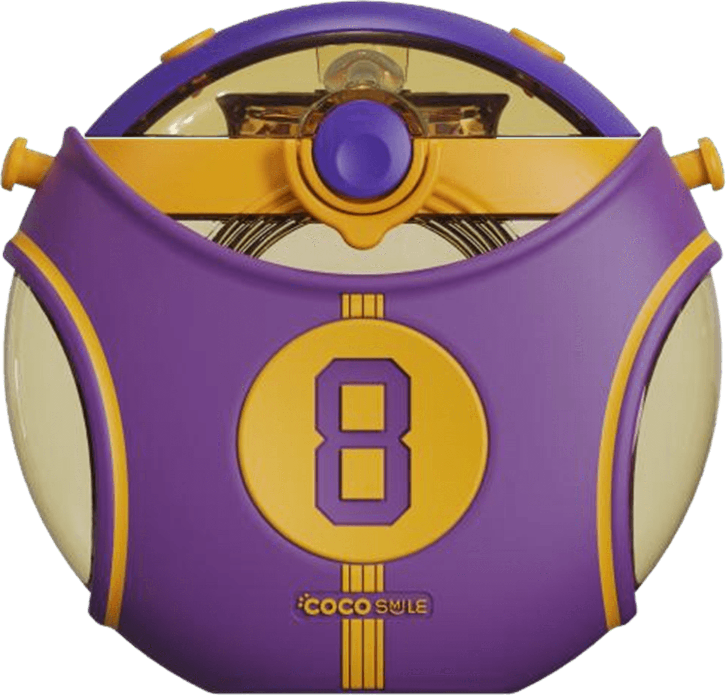 Number 8 jersey Straw Round Bottle.