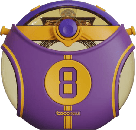 Number 8 jersey Straw Round Bottle.