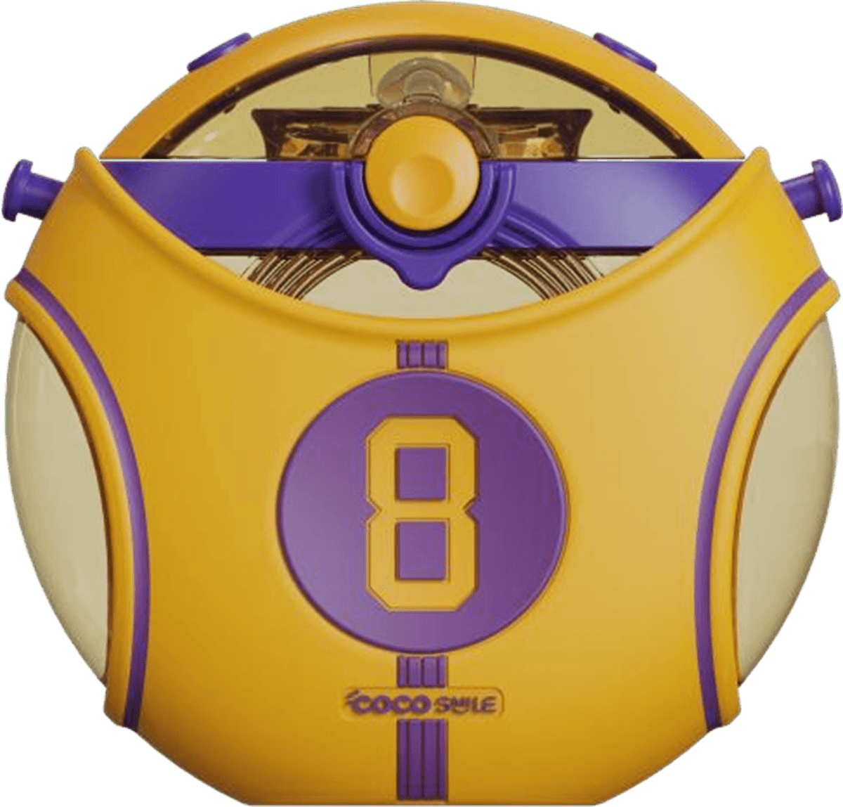 Number 8 jersey Straw Round Bottle.