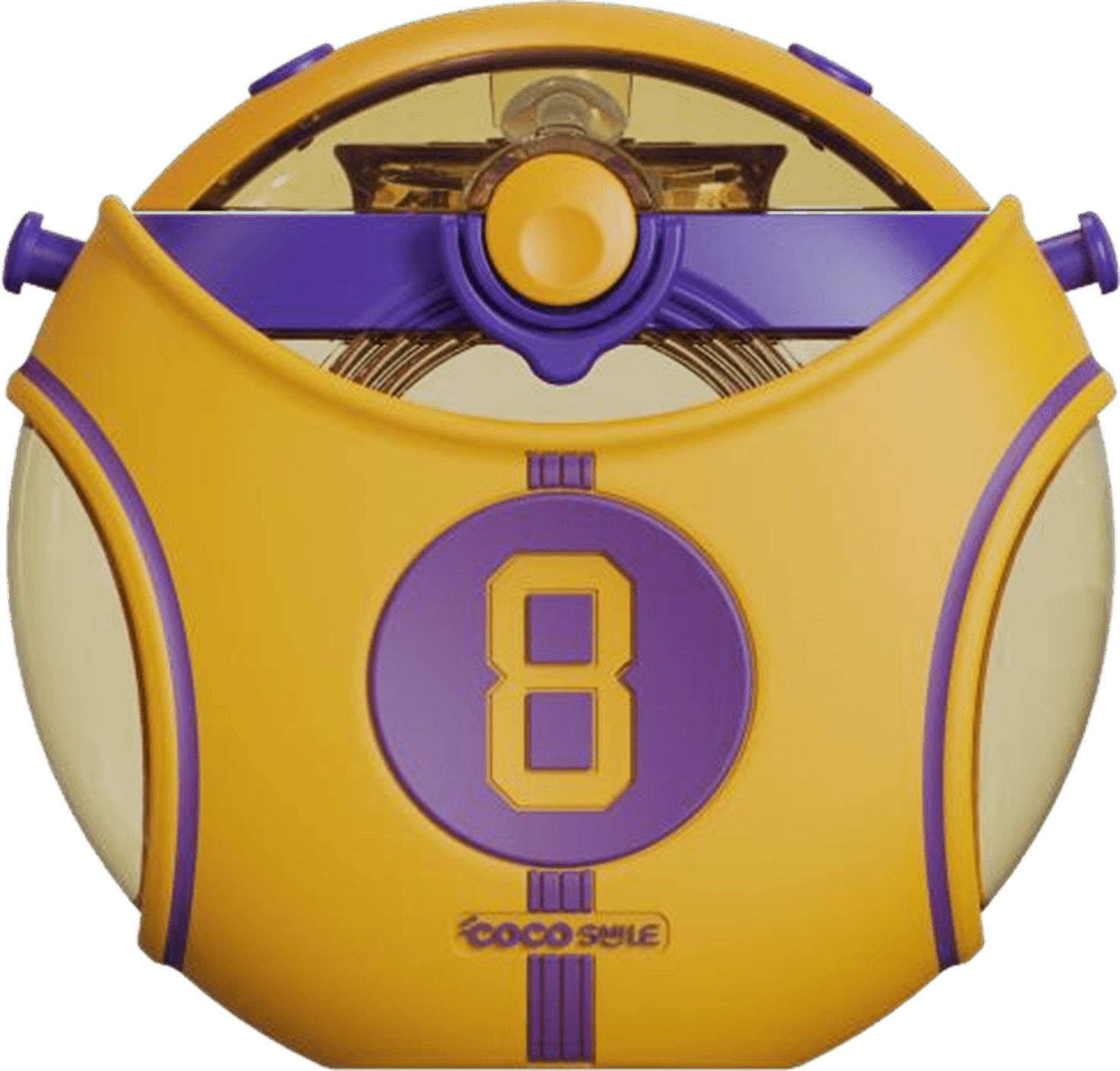 Number 8 jersey Straw Round Bottle.