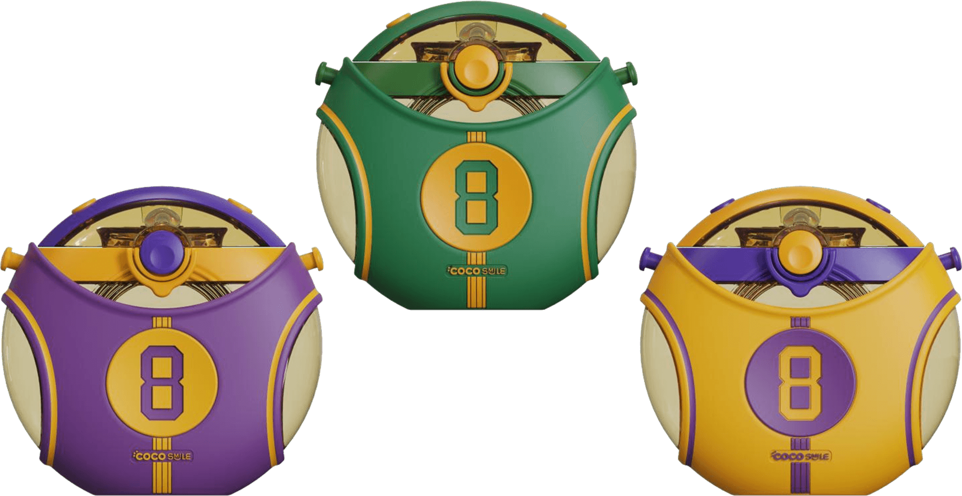 Number 8 jersey Straw Round Bottle.