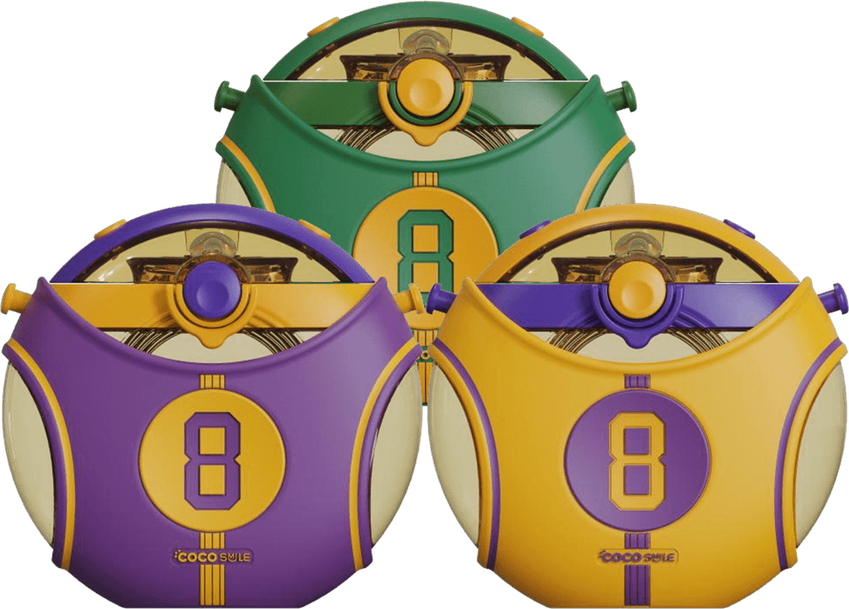 Number 8 jersey Straw Round Bottle.