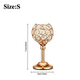 Crystal Tealight Candle Holder for Weddings & Table Décor