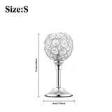 Crystal Tealight Candle Holder for Weddings & Table Décor