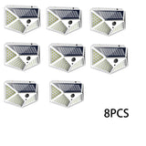 100 LED Solar Motion Sensor Light – Waterproof Outdoor Security Wall Lamp
