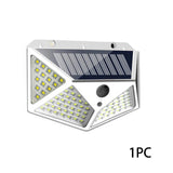 100 LED Solar Motion Sensor Light – Waterproof Outdoor Security Wall Lamp